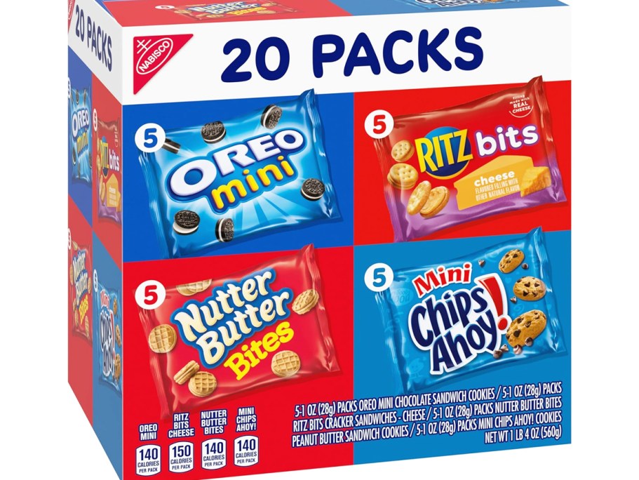 Nabisco 20-Count Variety Pack Only $4.83 Shipped on Amazon