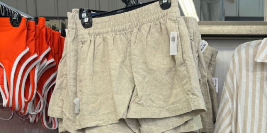 Get 50% Off Old Navy Women’s Linen Clothing | Tees, Shorts, & Dresses – Today Only!