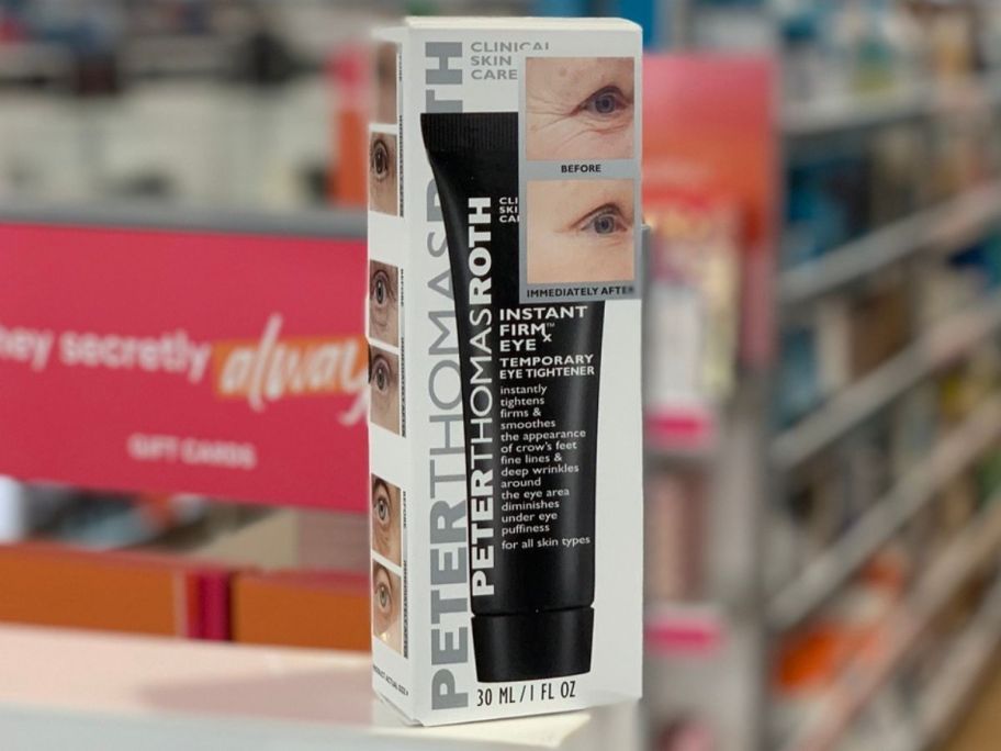 A tube of Peter Thomas Roth FirmX eye Tightener