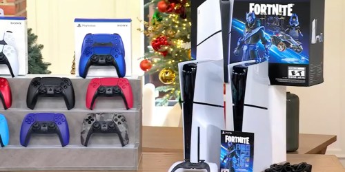 PlayStation 5 Slim Digital Console w/ Fortnite Accessories AND 2 Controllers Only $567 Shipped ($1,500 Value)