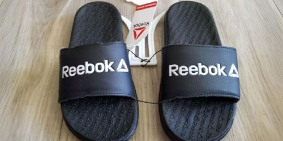 Reebok Men’s Slides Only $8.47 on Walmart.online (Regularly $18)