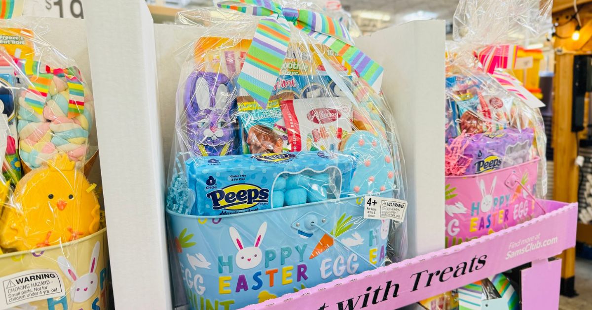 Pre-Filled Easter Baskets Just $19.97 at Sam’s Club + More