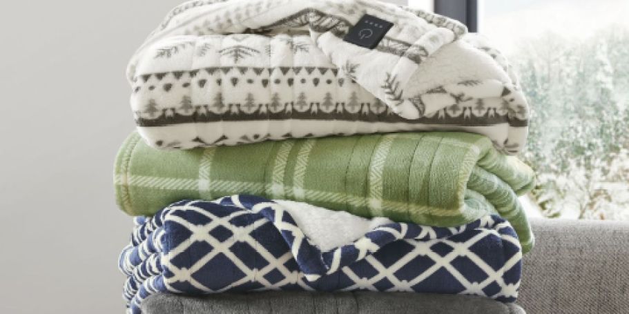 Serta Plush to Sherpa Heated Throw Blankets Only $14 on Kohls.online (Reg. $80)