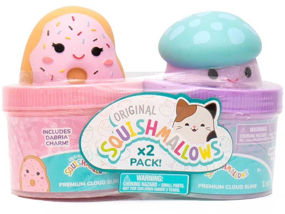 Squishmallows Premium Cloud Slime 2-Pack stock image