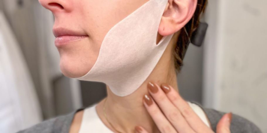 Collagen Chin Lifting Masks 5-Pack Only $15 Shipped for Prime Members (Over 9K 5-Star Ratings!)