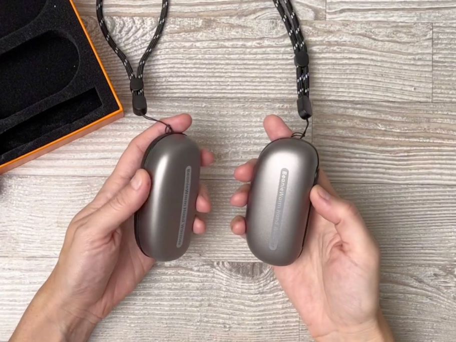 TWO Rechargeable Hand Warmers Just $10 on Amazon (Regularly $18)