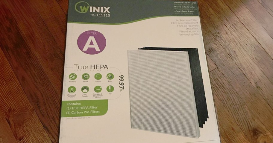 Winix Air Purifier 1-Year Replacement Filter Set 