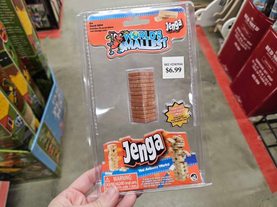 World's Smallest Jenga Game