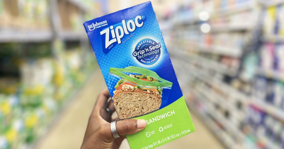 Ziploc Sandwich Bags 105-Count Just $2.73 Shipped on Amazon + More