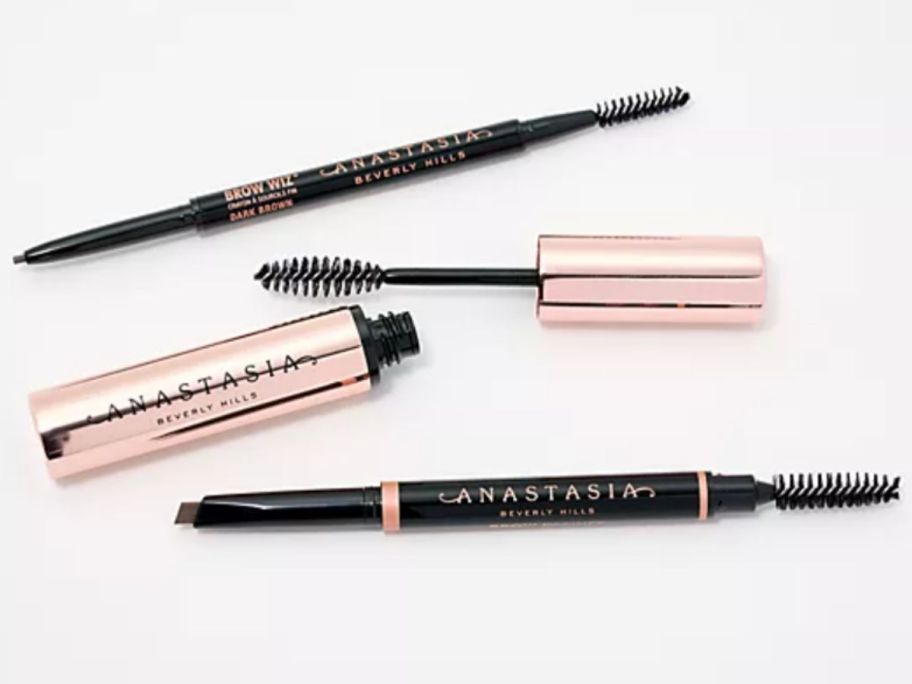 Anastasia Beverly Hills Fill, Define & Set Brow Bestsellers stock photo