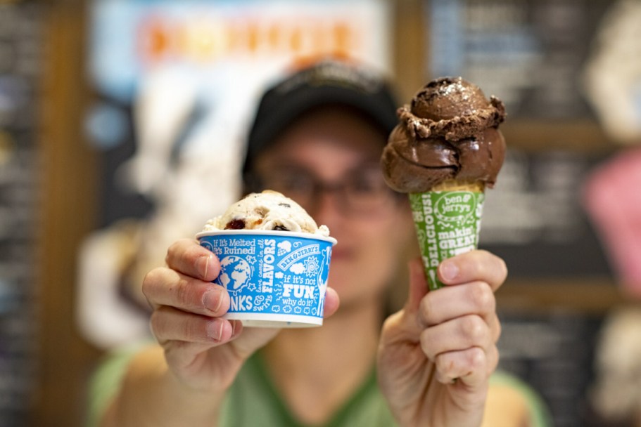 Ben & Jerry’s FREE Cone Day Today Only from 12PM – 8PM | No Purchase Needed!