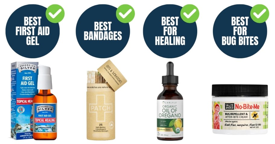 wellness product stock photos with best of labels