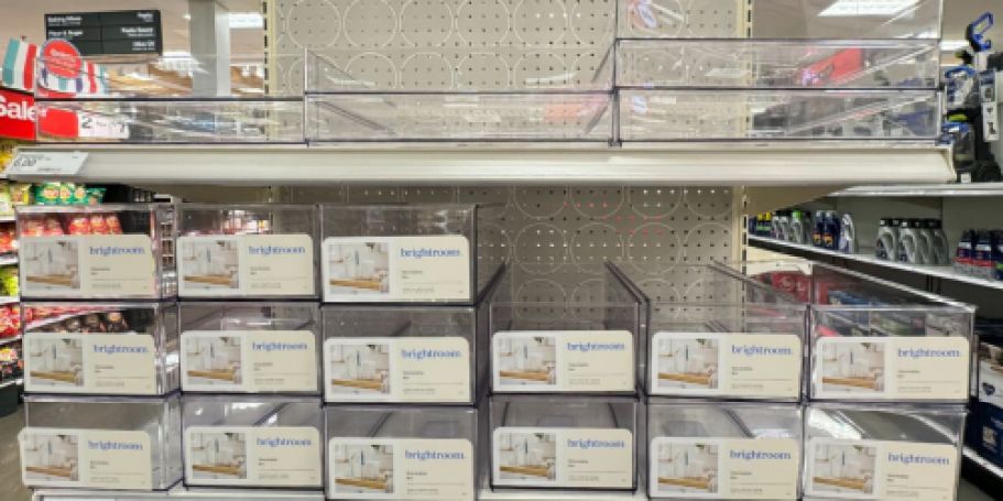 Last Chance: Target Brightroom Storage from UNDER $2