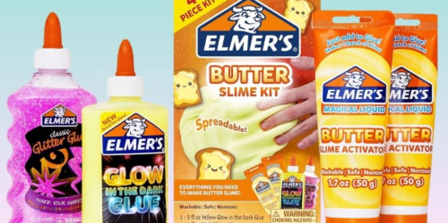 Elmer’s Butter Slime Kit Only $15 on Amazon – Fun for Easter Baskets!