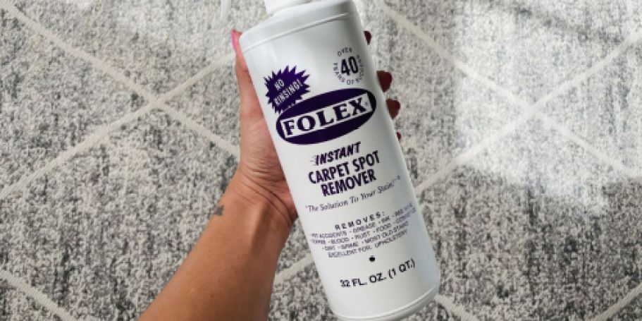 Our Favorite Folex Stain Remover is Only $6.65 Shipped on Amazon | Over 72,000 5-Star Reviews