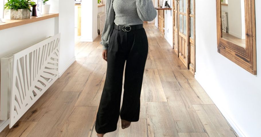 Trendy Wide Leg Pants Just $18.99 on Hollister.online (Regularly $50)