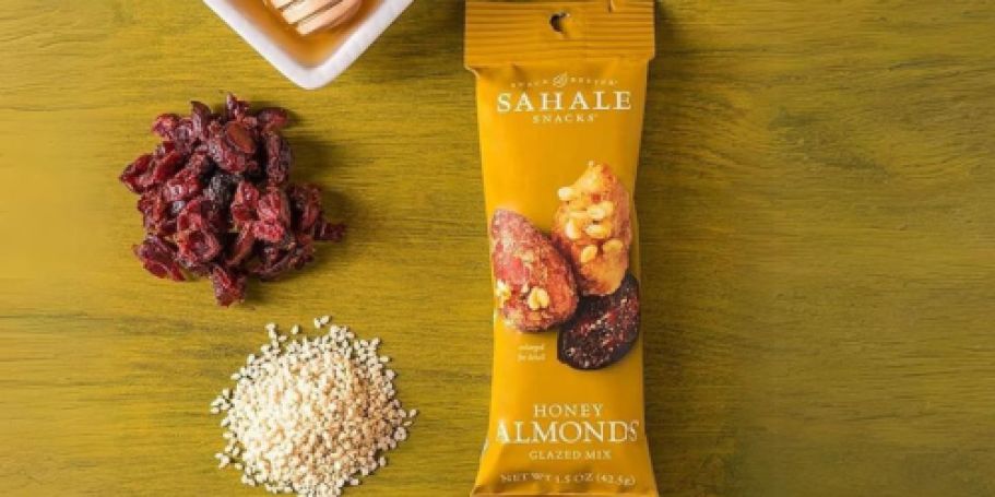 Sahale Snacks Honey Almonds Glazed Mix 18-Pack $13.63 Shipped on Amazon