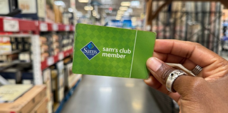 Sam’s Club 1-Year Membership JUST $20 (Or Score $50 Off Plus Membership)