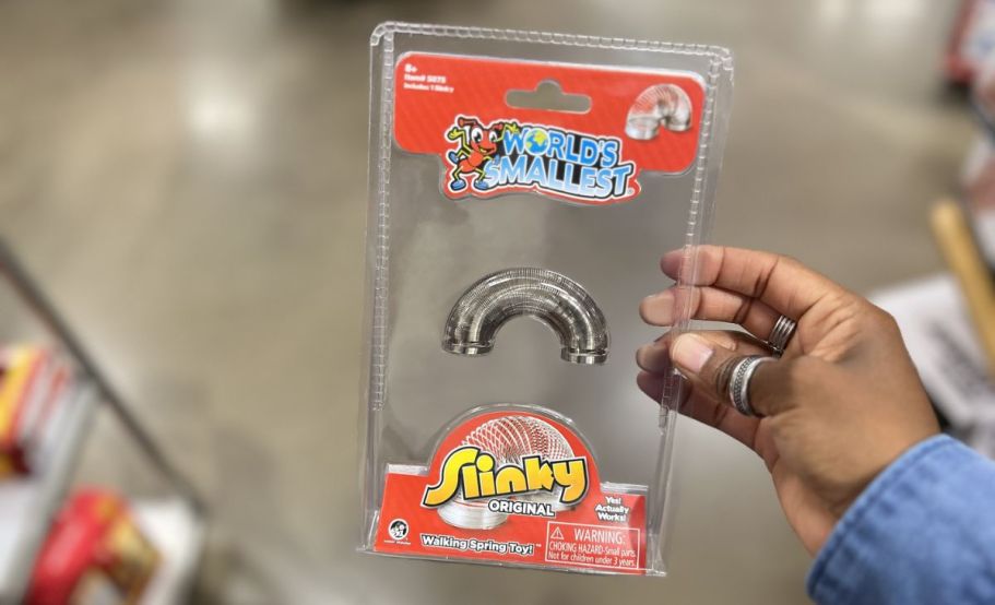 World’s Smallest Slinky Toy Only $5.95 on Amazon (Easy Stocking Stuffer)