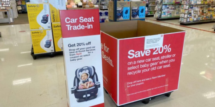 Target’s Giving You Big Baby Savings for Trading In That Old Car Seat!
