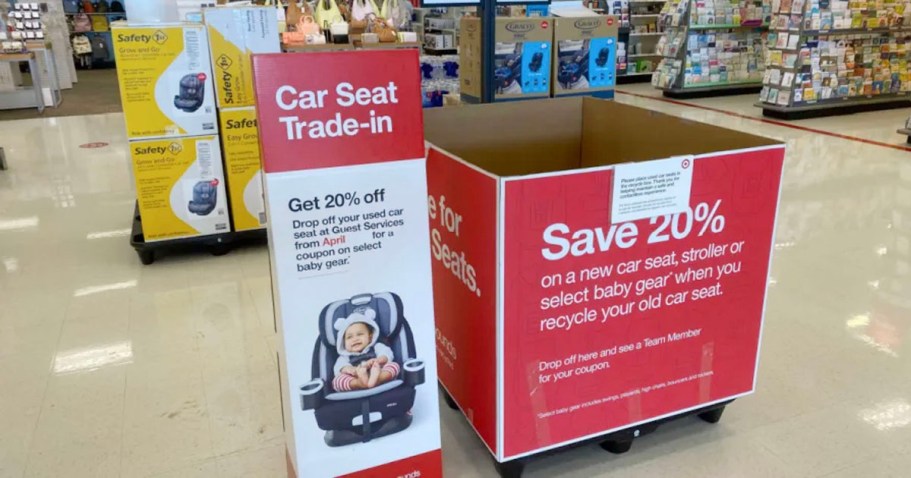 Target’s Giving You Big Baby Savings for Trading In That Old Car Seat!