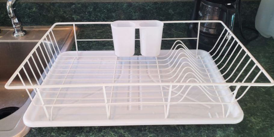 Dish Drainer Rack w/ Drying Board Just $11.99 Shipped on Woot.online