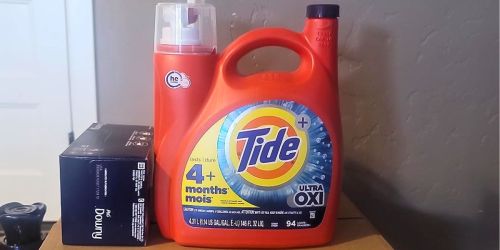 Tide 132oz Liquid Detergent Only $18.94 Shipped + $14 Amazon Credit