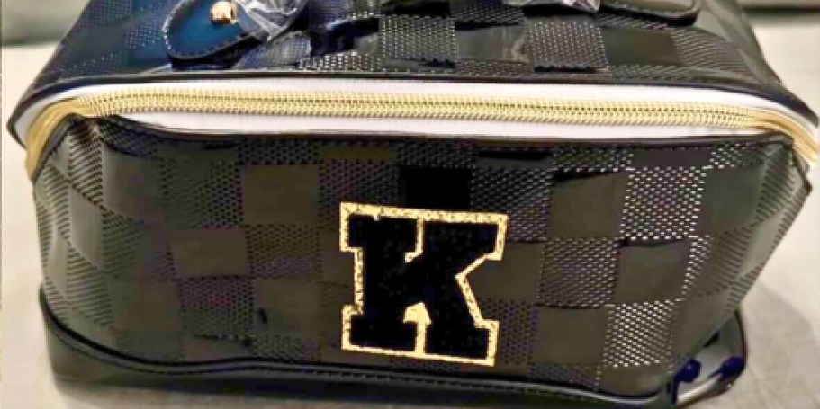 Trendy Initial Cosmetic Bag Just $9.99 on Amazon (Regularly $20)