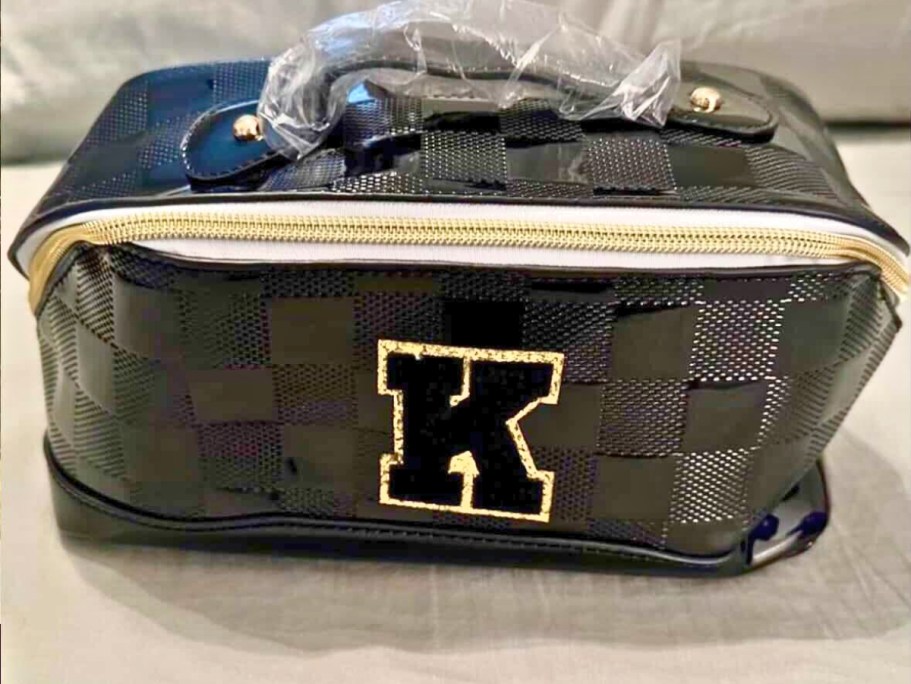 Trendy Initial Cosmetic Bag Just $9.99 on Amazon (Regularly $20)