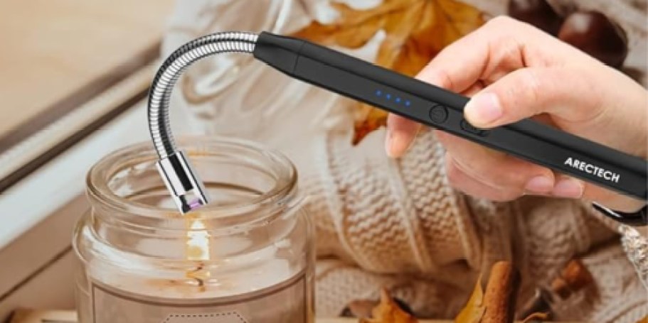 Rechargeable Electric Candle Lighter JUST $3.49 on Amazon (Reg. $7)