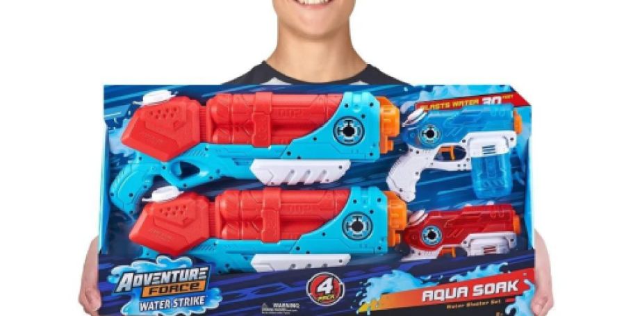 Adventure Force Water Blaster 4-Pack JUST $5.53 on Walmart.online