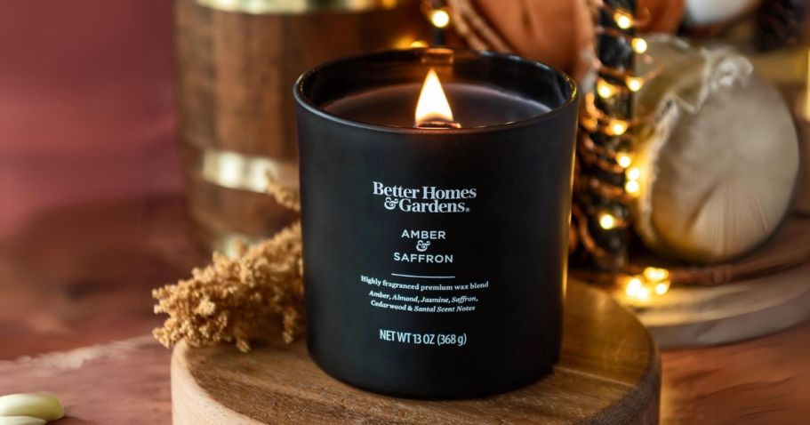 Better Homes & Gardens Wooden Wick Candles Only $10.87 on Walmart.online