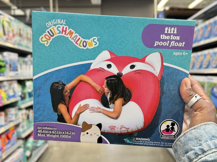 BigMouth X Squishmallows Fifi the Fox Pool Float