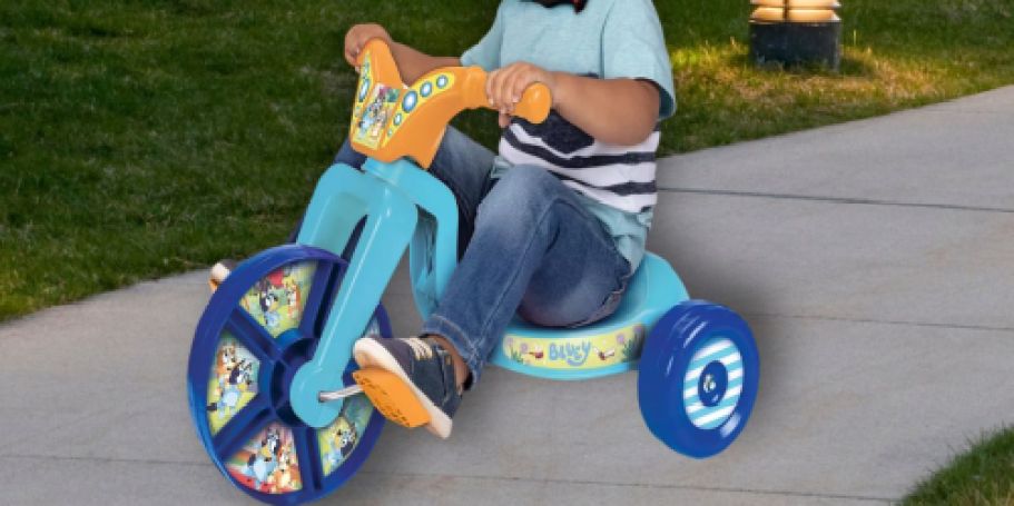 Fly Wheel Ride-On Toy Only $16 on Macy’s.online | Choose From Bluey, Minnie, Mickey, & More