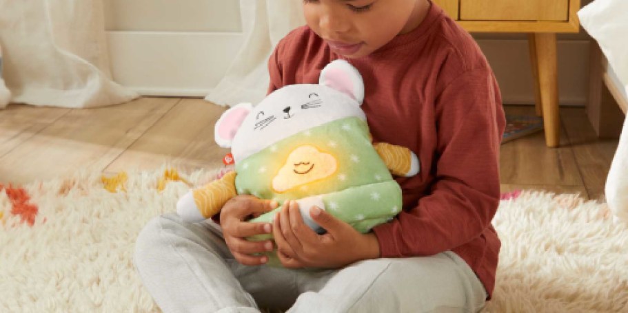 Fisher-Price Meditation Mouse Sound Machine Plush Toy Just $9.81 on Walmart.online (Reg. $47)