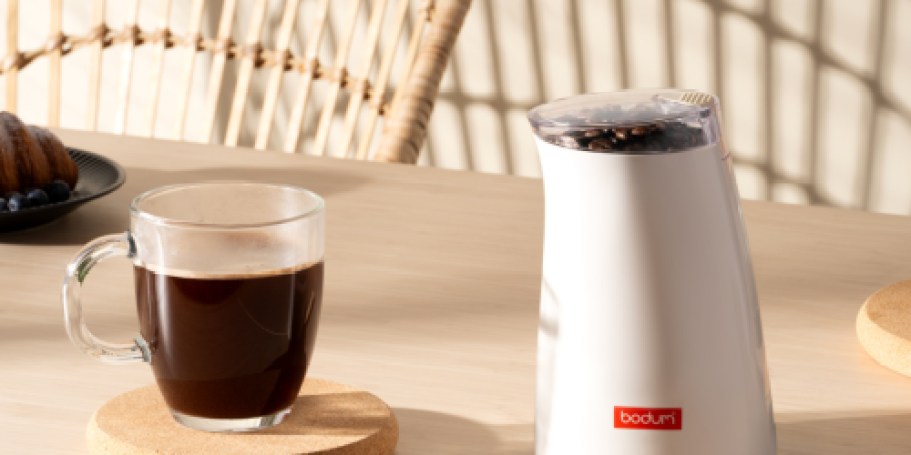 WOW! Bodum Coffee Grinder Just $5 on Walmart.online (Regularly $17)