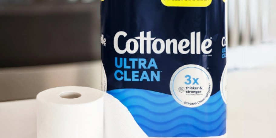 Cottonelle Toilet Paper 9-Count Mega Rolls Only $6 Shipped on Amazon