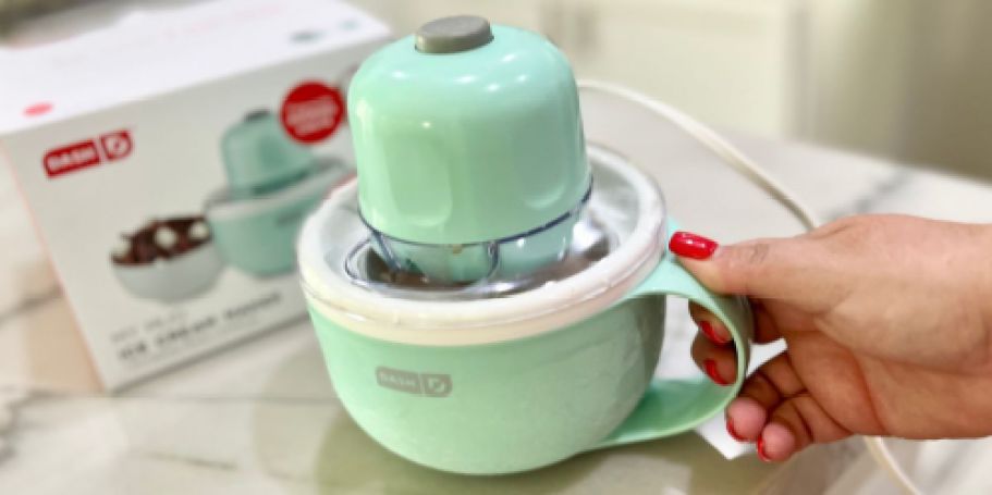 Our Favorite Dash Ice Cream Maker is Just $11.99 on Kohls.online (Reg. $35)