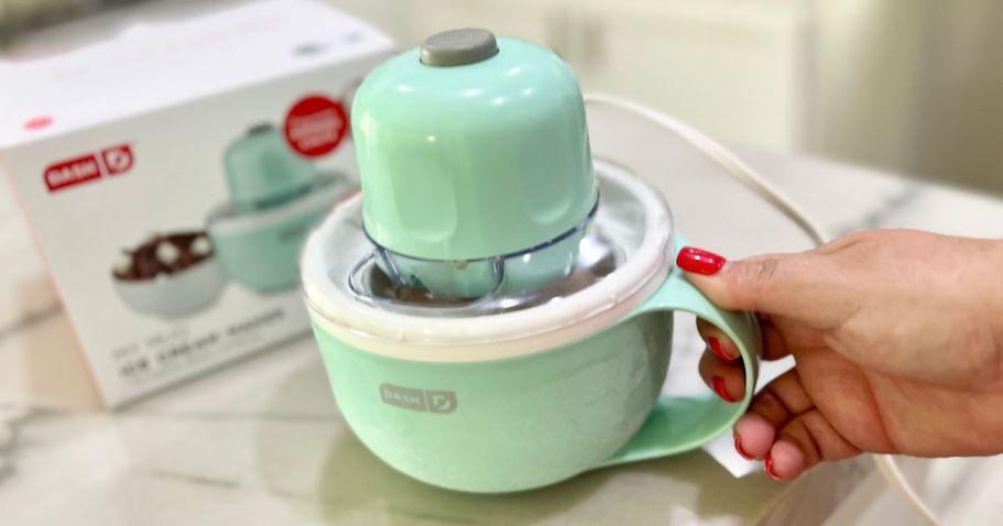 Our Favorite Dash Ice Cream Maker is Just $11.99 on Kohls.online (Reg. $35)