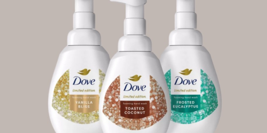 Dove Winter Scented Hand Wash 3-Pack Only $3.46 After Cash Back at Sam’s Club