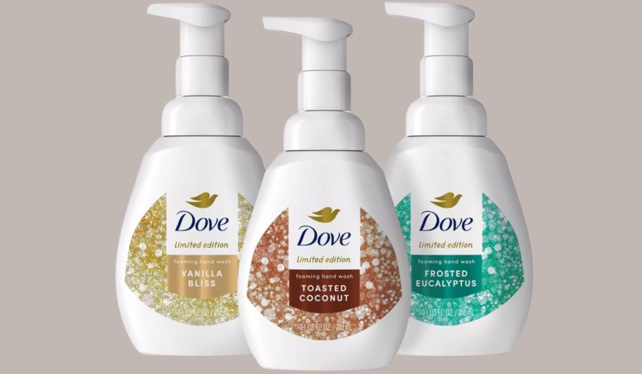 Dove Winter Hand Wash 3-Count Variety Pack