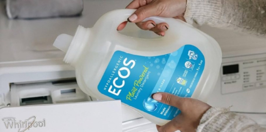 Highly-Rated ECOS Laundry Detergent 120 Load Bottle Just $11.48 on Walmart.online | Hypo-Allergenic & Plant-Based