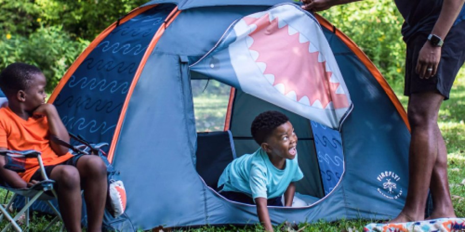 Up to 65% Off Firefly Kids Outdoor Gear on Walmart.online | Shark Tent Only $24.97 + More