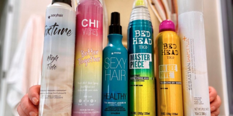 Beauty Brands Annual Spray Sale is Live! CHI, Sexy Hair, TIGI Bed Head & More Hairsprays Just $11!