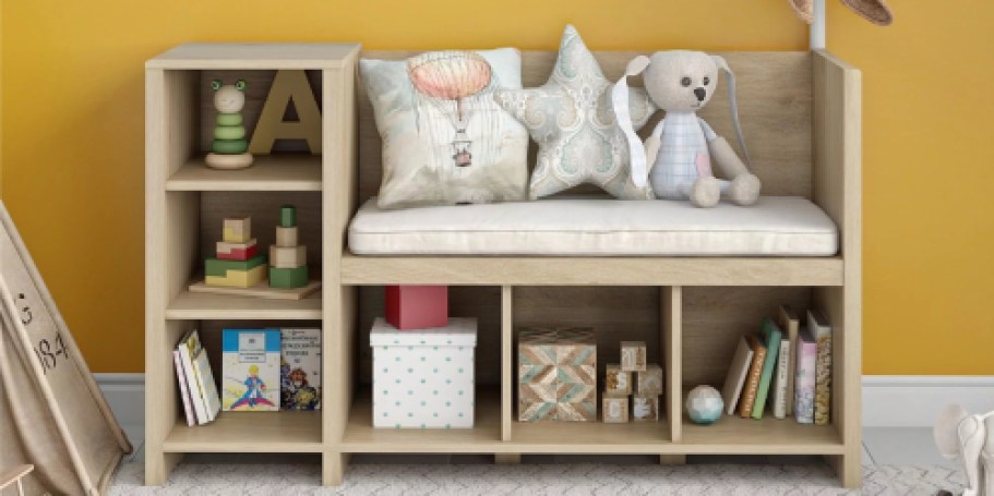 Kids Storage Bench & Coat Rack Only $98 Shipped on Walmart.online (Reg. $189)