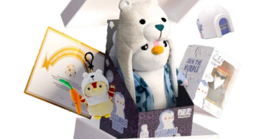 Pudgy Penguins Celebrity Box Bundle w/ Figures and Plush Only $6.49 on Walmart.online (Reg. $50)