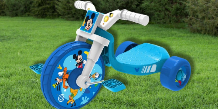 Mickey Mouse Fly Wheel Ride-On Tricycle Just $20.99 on Target.online