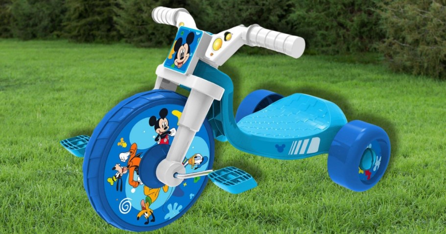 Mickey Mouse Fly Wheel Ride-On Tricycle Just $20.99 on Target.online