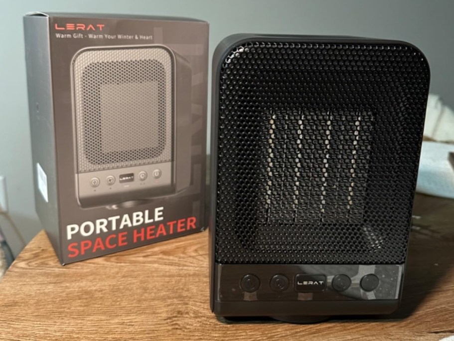 Portable Electric Ceramic Space Heater Only $13.99 Shipped on Amazon (Reg. $40)