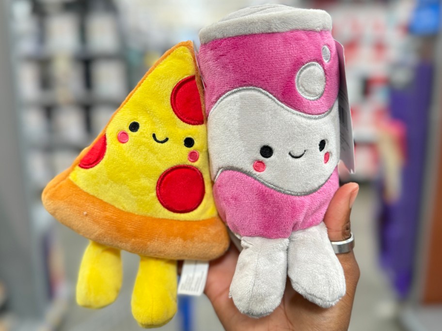 Hallmark Better Together Pizza & Soda Magnetic Plush Duo